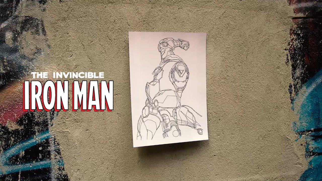 Połącz kropki - Iron Man