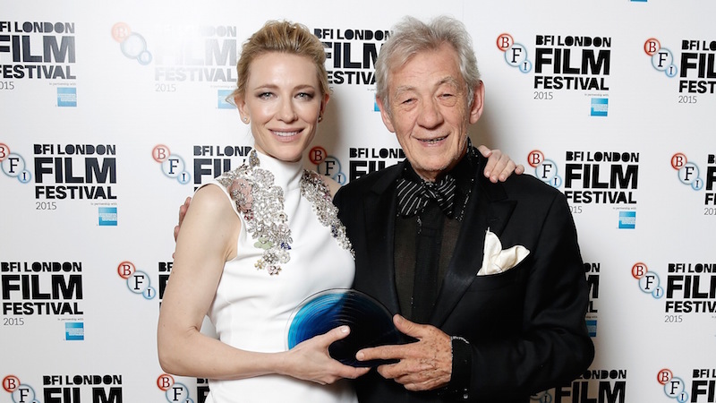 Fot. BFI / Cate Blanchett i Ian McKellen lff festival awards cate blanchett ian mckellen