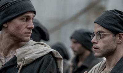 Zdjęcie okładkowe wpisu: Charlie Hunnam i Rami Malek w pierwszym zwiastunie remake’u Papillon