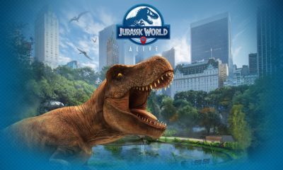 Zdjęcie okładkowe wpisu: Jurassic World Alive dostępne!