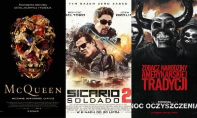 Zdjęcie okładkowe wpisu: Na co do kina? Sicario 2: Soldado, Pierwsza noc oczyszczenia, McQueen