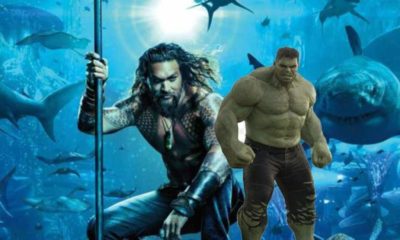 Zdjęcie okładkowe wpisu: Mark Ruffalo w przebraniu robi sobie zdjęcie z Jasonem Momoą na Comic Conie!