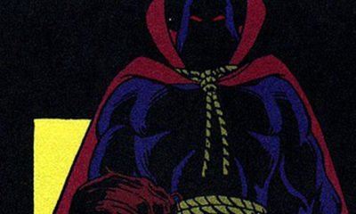 Zdjęcie okładkowe wpisu: Pierwsze spojrzenie na Zakapturzoną Sprawiedliwość na zdjęciu z serialowego Watchmen