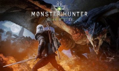 Zdjęcie okładkowe wpisu: Geralt w Monster Hunter World już dostępny!