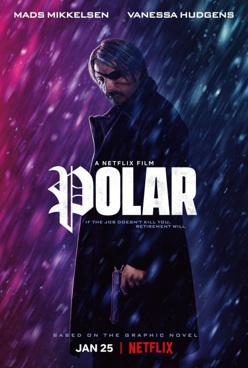 Polar – recenzja filmu! Mads Mikkelsen jako prawie John Wick!