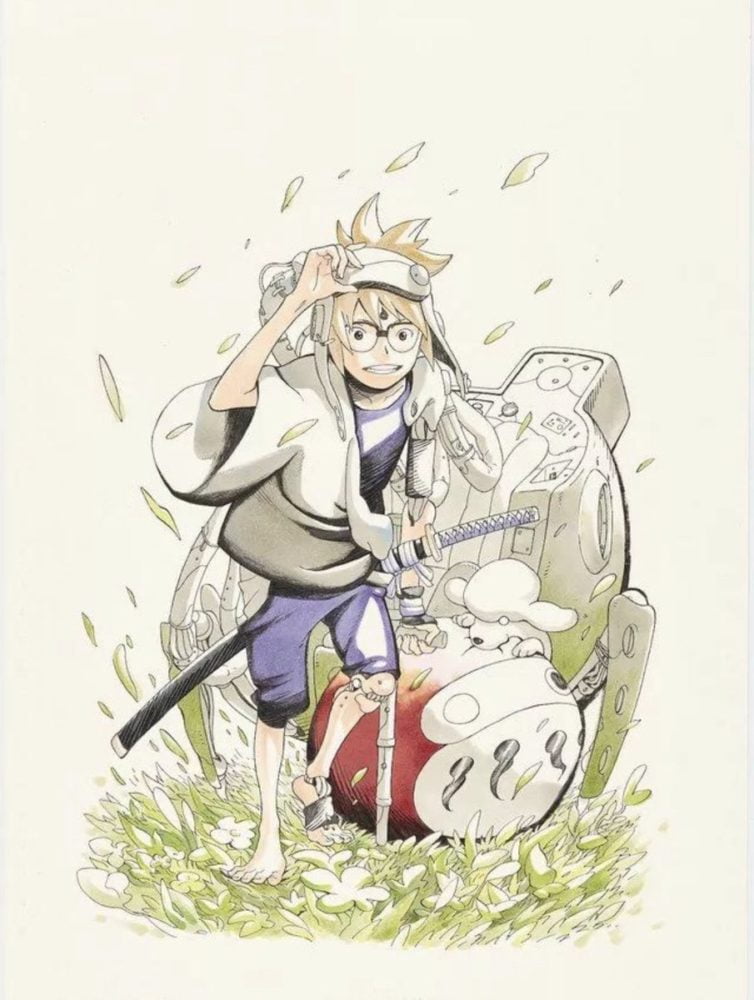 Zdjęcie okładkowe wpisu: Autor Naruto rysuje nowy komiks