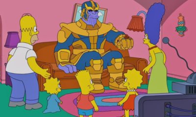 Zdjęcie okładkowe wpisu: Thanos z wizytą u Simpsonów!