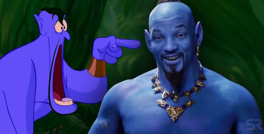 Zdjęcie okładkowe wpisu: Aladyn – oto zabawny fanart Dżinna z twarzą Robina Williamsa zamiast Willa Smitha