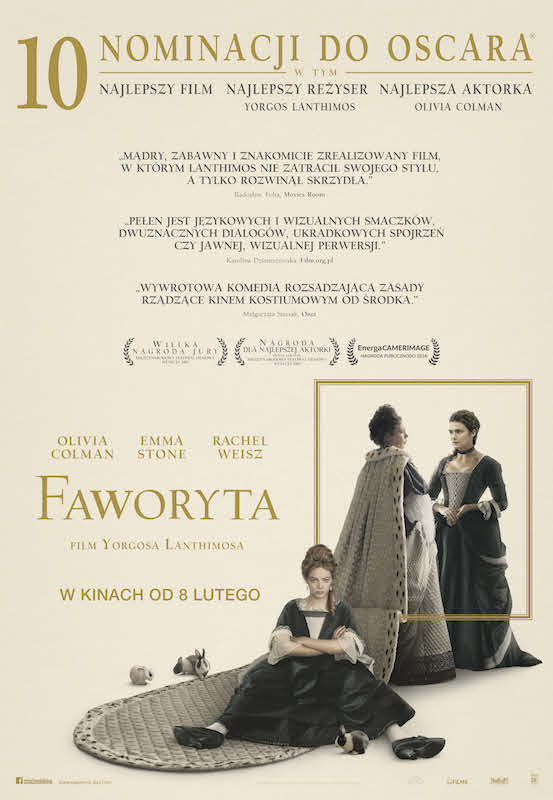 Faworyta – recenzja nowego, znakomitego filmu Yorgosa Lanthimosa
