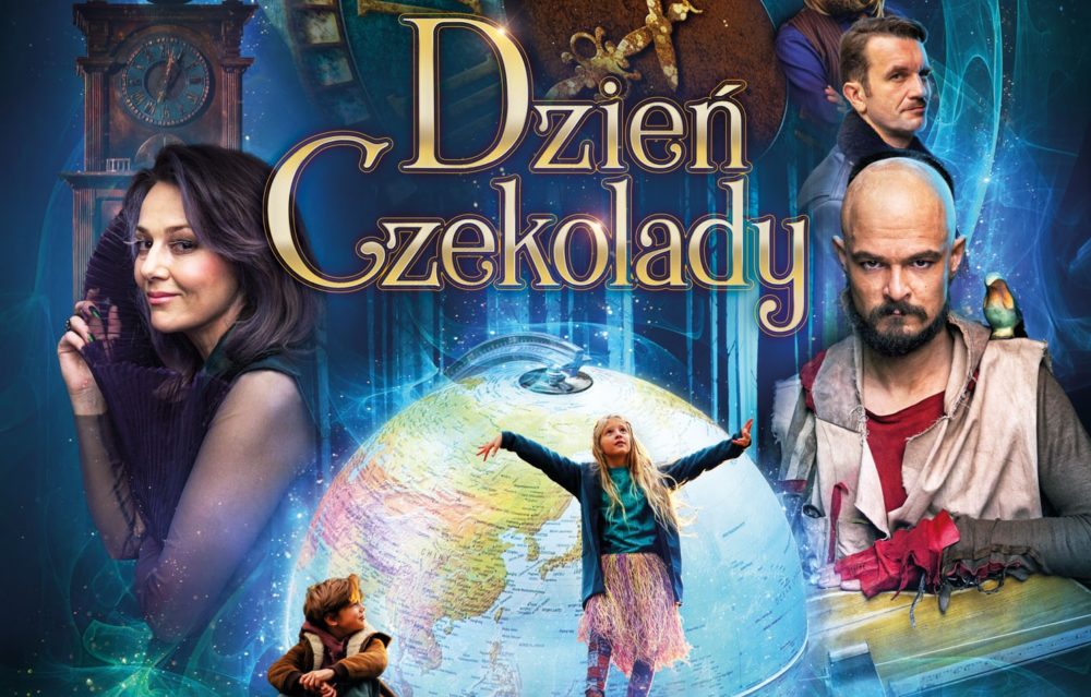 Zdjęcie okładkowe wpisu: Dawid Ogrodnik, Tomasz Kot i Magdalena Cielecka na magicznym plakacie filmu Dzień czekolady!
