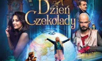 Zdjęcie okładkowe wpisu: Dawid Ogrodnik, Tomasz Kot i Magdalena Cielecka na magicznym plakacie filmu Dzień czekolady!