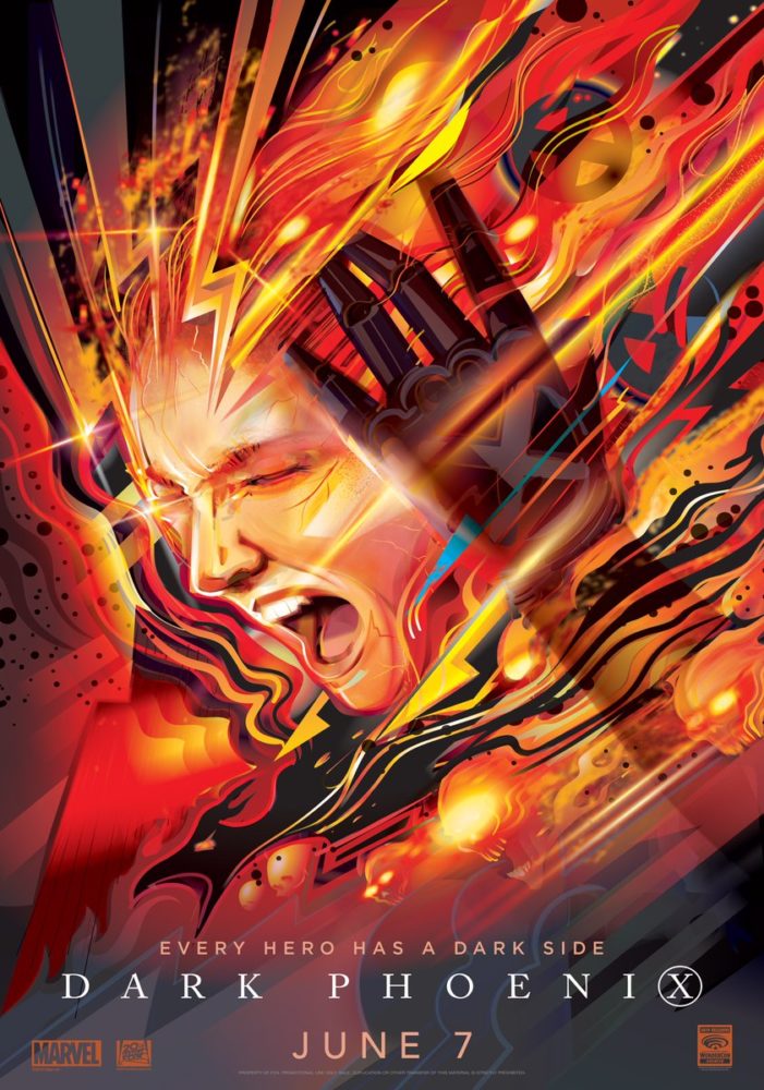 Zdjęcie okładkowe wpisu: X-Men: Mroczna Phoenix – niesamowity, artystyczny plakat widowiska z okazji WonderConu!