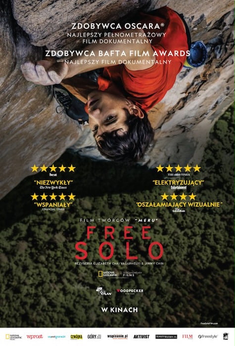 Free Solo: ekstremalna wspinaczka – recenzja dokumentu nagrodzonego Oscarem!