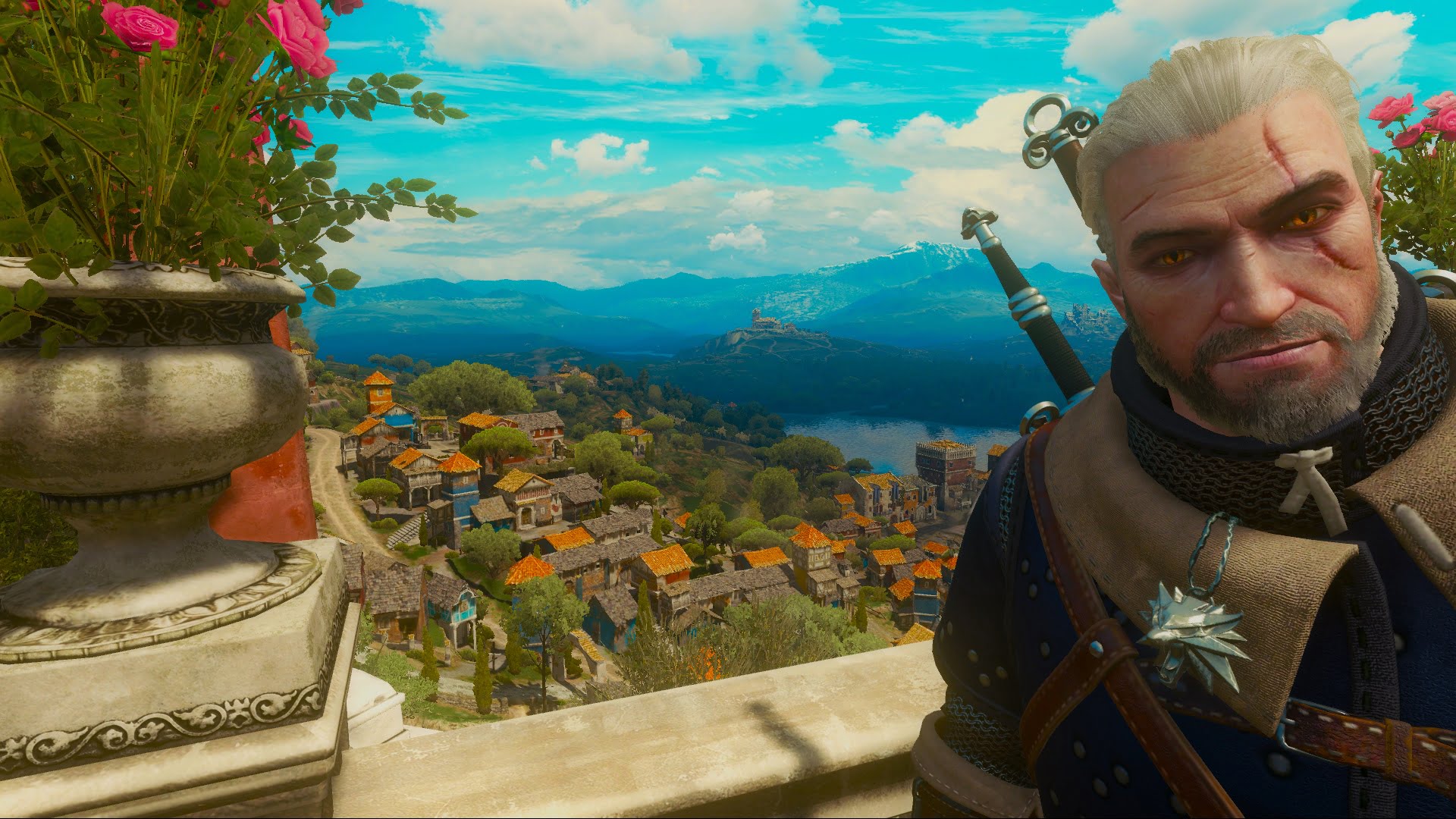 wiedźmin geralt toussaint