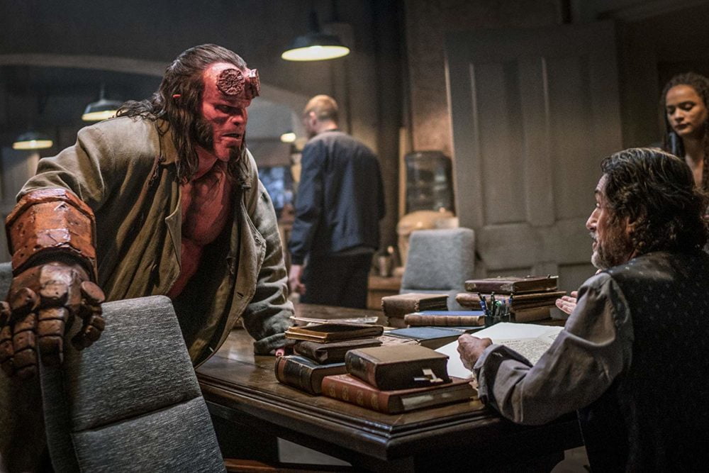 Zdjęcie okładkowe wpisu: Hellboy  – plakaty bohaterów oraz nowy materiał zza kulis!
