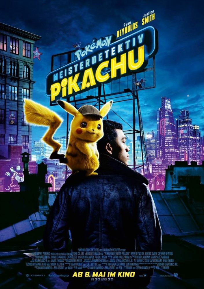 Zdjęcie okładkowe wpisu: Pokémon: Detektyw Pikachu – międzynarodowe plakaty filmu!