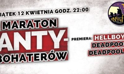 Zdjęcie okładkowe wpisu: ENEMEF: Maraton Antybohaterów z premierą Hellboy’a  12 kwietnia 2019 w Multikinie
