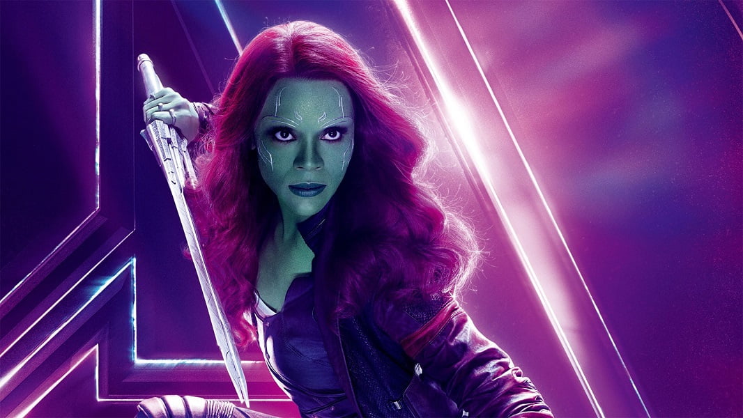 gamora avengers koniec gry zoe saldana