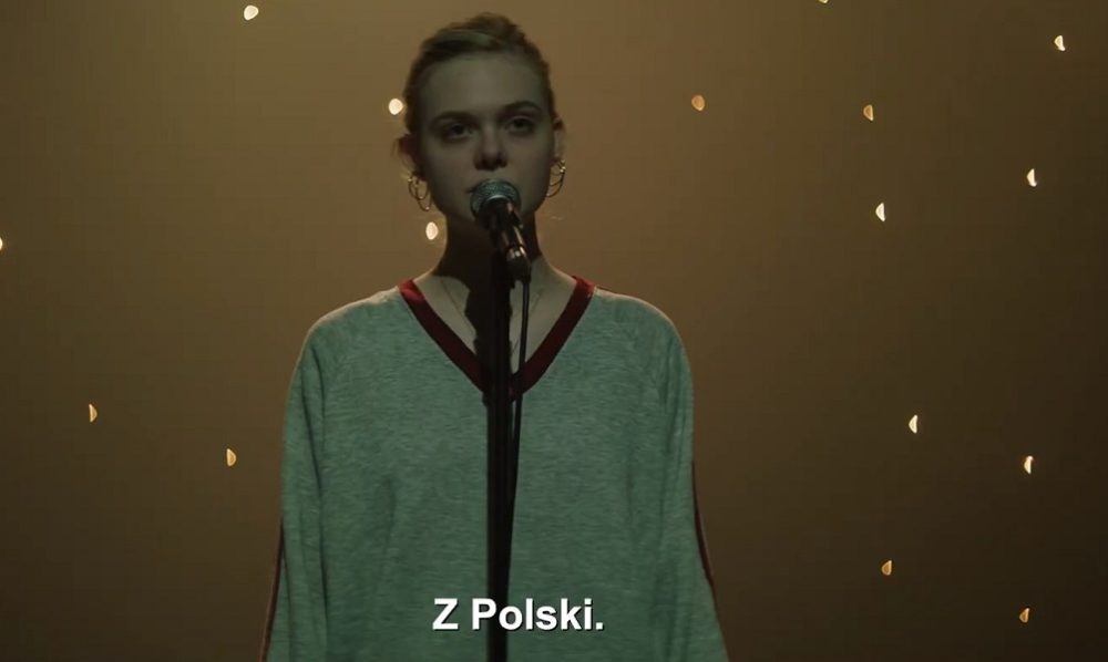 Zdjęcie okładkowe wpisu: Elle Fanning jako polska emigrantka w muzycznym talent show. Zwiastun filmu Moja Gwiazda: Teen Spirit