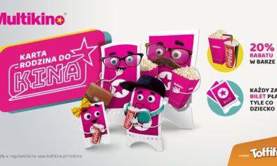 Zdjęcie okładkowe wpisu: Nowości w programie Karta Rodzina do Kina!