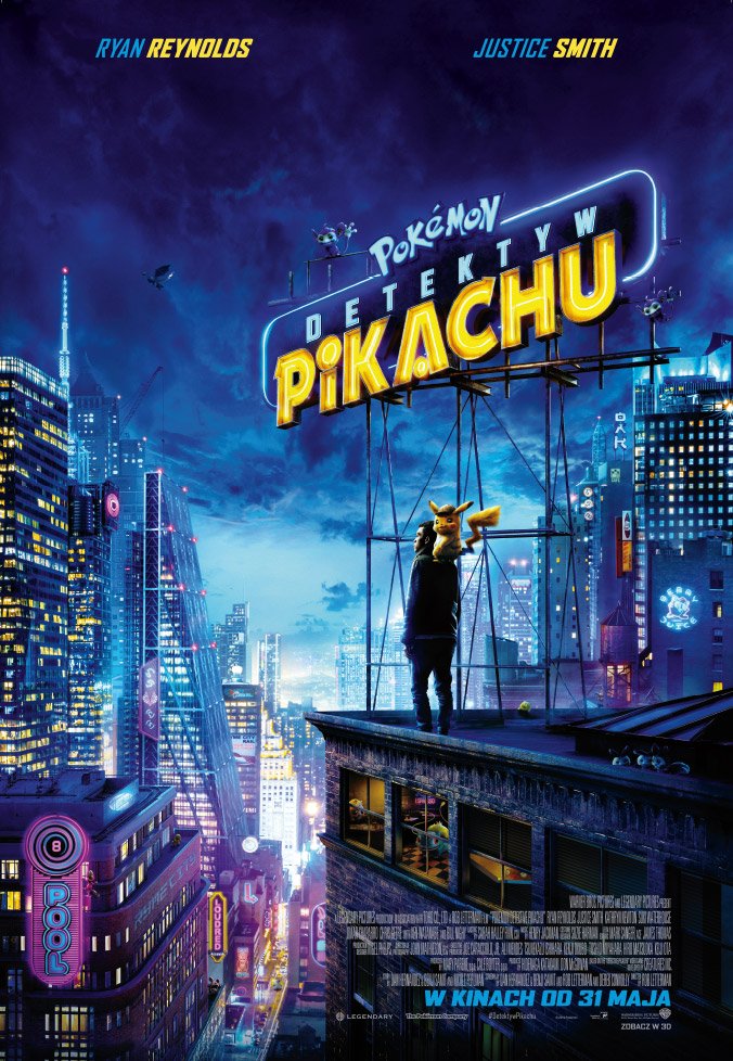 Pokemon: Detektyw Pikachu – recenzja filmu z Ryanem Reynoldsem w roli żółtego Pokemona!