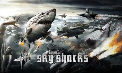 Zdjęcie okładkowe wpisu: Sky Sharks – nowy zwiastun filmu o inwazji zombie nazistów na latających rekinach