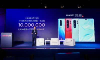 Zdjęcie okładkowe wpisu: Huawei sprzedał ponad 10 milionów smartfonów z serii P30 w ciągu zaledwie 85 dni