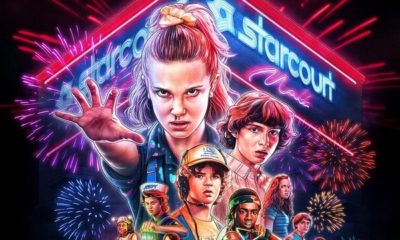 Zdjęcie okładkowe wpisu: Stranger Things – nowy, widowiskowy plakat 3. sezonu w stylu lat 80.