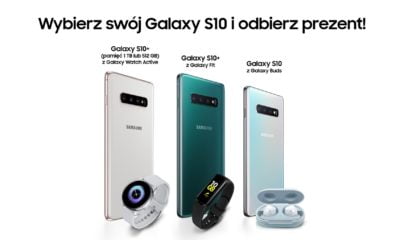 Zdjęcie okładkowe wpisu: Rodzina smartfonów Galaxy S10 w promocyjnych zestawach