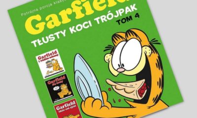 Zdjęcie okładkowe wpisu: Garfield – Tłusty koci trójpak tom 4 – recenzja komiksu