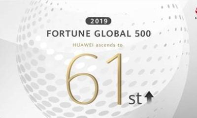 Zdjęcie okładkowe wpisu: Huawei awansuje o 11 pozycji w rankingu Fortune 500 za rok 2019