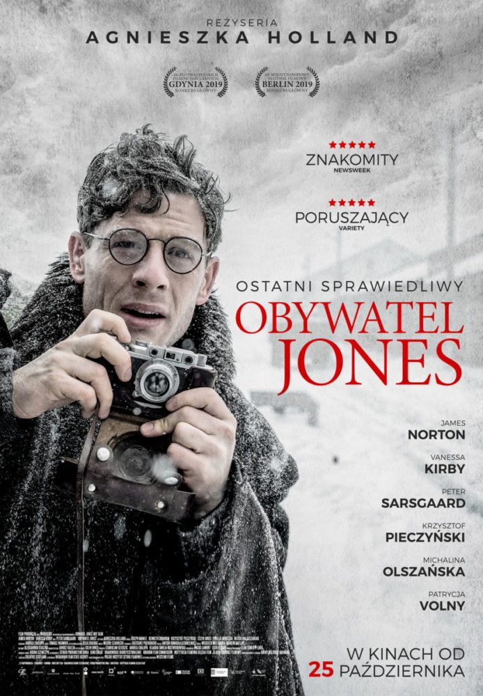 Obywatel Jones – recenzja filmu Agnieszki Holland, który zdobył Złote Lwy (44. FPFF)