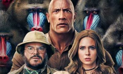 Zdjęcie okładkowe wpisu: Jumanji: Następny poziom – bohaterowie w nowym towarzystwie na plakacie filmu