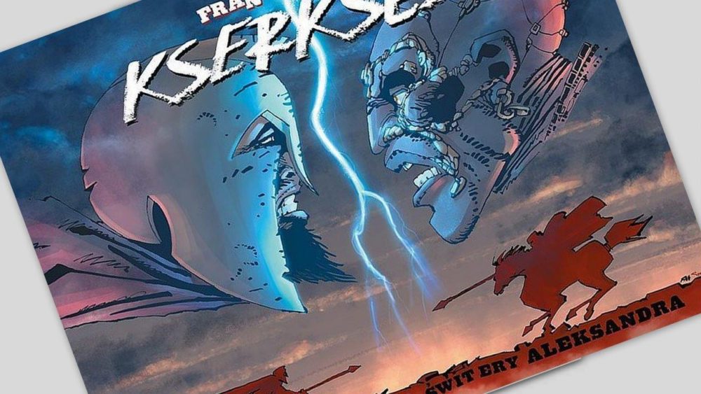 Zdjęcie okładkowe wpisu: Kserkses: Upadek domu Dariusza, świt ery Aleksandra – recenzja komiksu