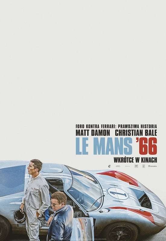 Le Mans ‘66 – recenzja filmu z Mattem Damonem i Christianem Bale’em | BFI LFF 2019