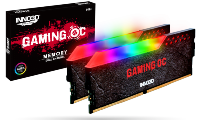 Zdjęcie okładkowe wpisu: Inno3D: pamięci RAM DDR4 Gaming OC dedykowane overclockerom
