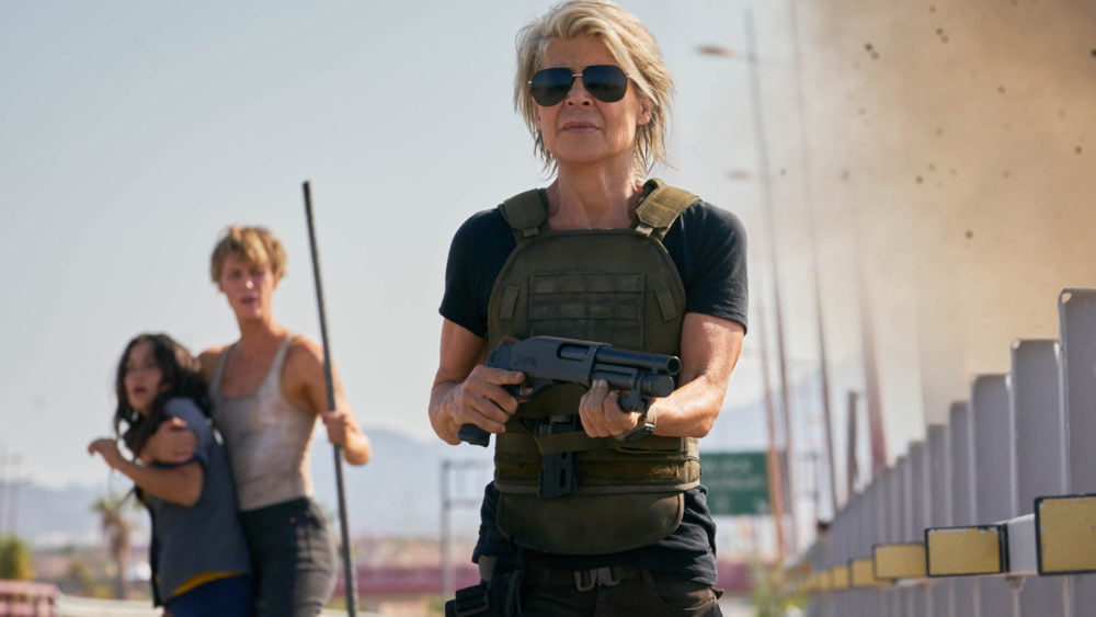 Zdjęcie okładkowe wpisu: Terminator: Mroczne przeznaczenie – pierwszy klip produkcji. Wejście smoka Sary Connor