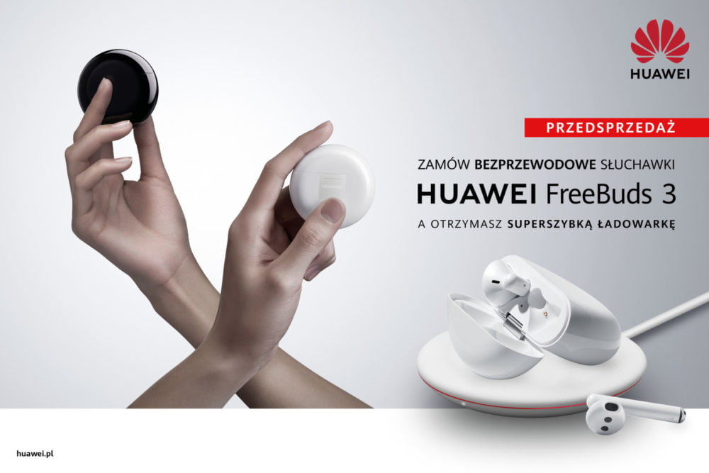 Zdjęcie okładkowe wpisu: Ruszyła przedsprzedaż słuchawek Huawei FreeBuds 3 w zestawie z ładowarką indukcyjną Huawei CP60