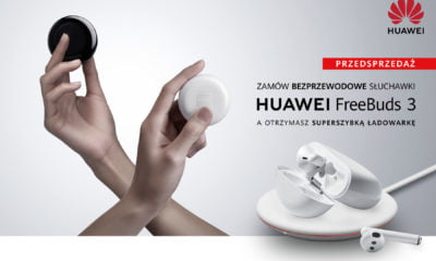 Zdjęcie okładkowe wpisu: Ruszyła przedsprzedaż słuchawek Huawei FreeBuds 3 w zestawie z ładowarką indukcyjną Huawei CP60