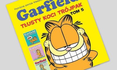 Zdjęcie okładkowe wpisu: Garfield – Tłusty koci trójpak tom 5 – recenzja komiksu