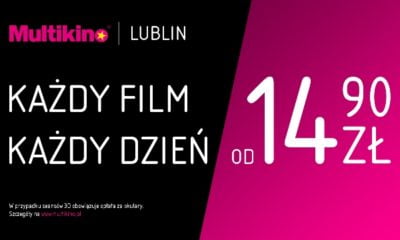 Zdjęcie okładkowe wpisu: Multikino Lublin z biletami za 14,90 zł!