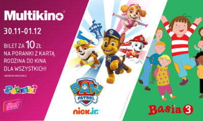 Zdjęcie okładkowe wpisu: Poranki za 10zł w Multikinie z kartą Rodzina do Kina