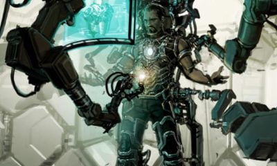 Zdjęcie okładkowe wpisu: Iron Man na szkicach koncepcyjnych prezentujących inne wersje pancerza