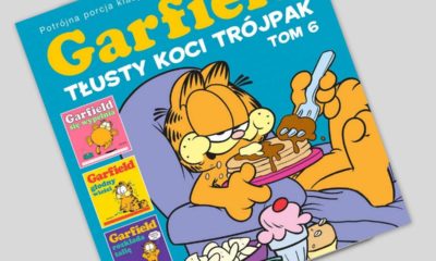 Zdjęcie okładkowe wpisu: Garfield – Tłusty koci trójpak tom 6 – recenzja komiksu