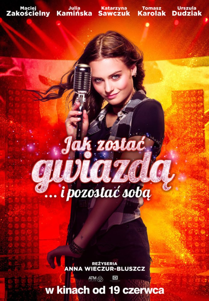 Zdjęcie okładkowe wpisu: Jak zostać gwiazdą – Katarzyna Sawczuk na plakacie filmu o muzycznym talent show