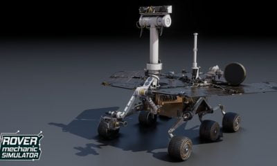 Zdjęcie okładkowe wpisu: Odkryj sekrety łazików marsjańskich w grze Rover Mechanic Simulator!
