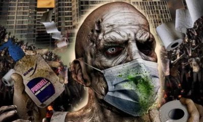 Zdjęcie okładkowe wpisu: Corona Zombies – zapowiedź horroru o Koronawirusie! Zombie i papier toaletowy!