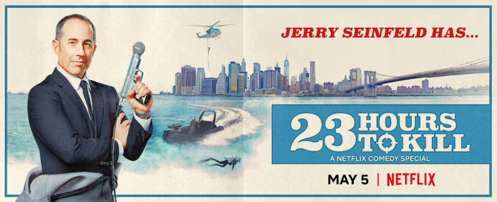Zdjęcie okładkowe wpisu: Jerry Seinfeld: 23 Hours to Kill – słynna gwiazda stand-upu powraca na Netfliksie!