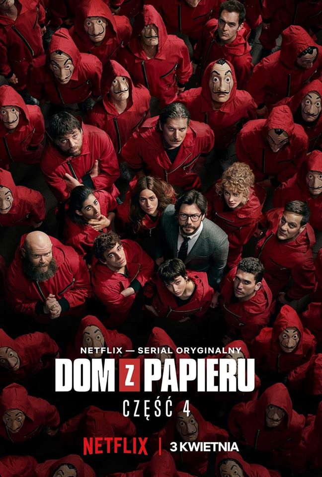 Dom z papieru – recenzja 4. sezonu serialu o genialnej ekipie Profesora!