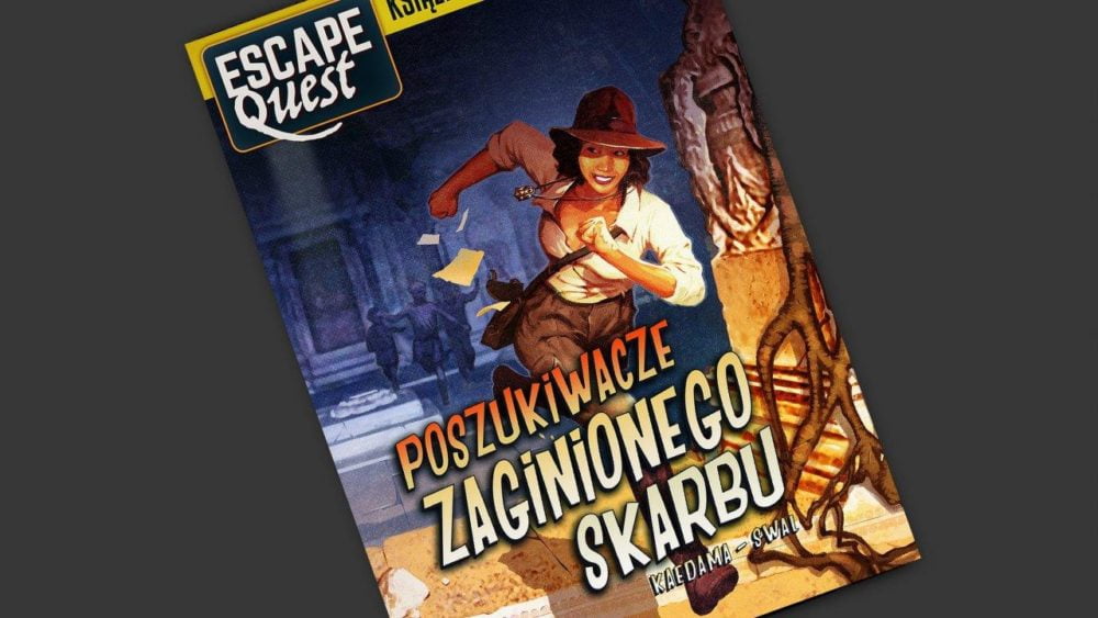 Zdjęcie okładkowe wpisu: Escape Quest – Poszukiwacze zaginionego skarbu – recenzja książkogry w klimacie Escape Roomów